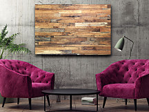 Obraz Drevený obklad zs1196